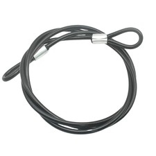 8FT 6mm Stainless Security Cables Tether,Braided Steel Vinyl Coated Safety St...