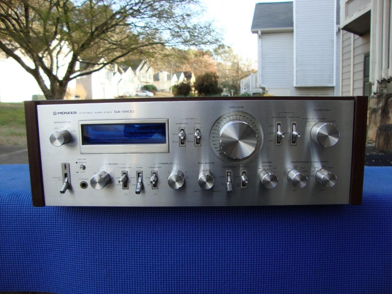 Awesome Pioneer SA-9800 Integrated Stereo Amplifier w/ Phono
