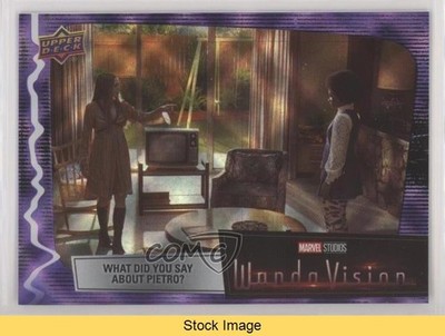 2022 Marvel Studios' WandaVision Purple Spell Wanda Maximoff #36 READ 19qt