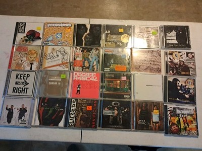 24 HIPHOP CD Lot  Rhymesayers Hieroglyphics Del Funky Soul Htf Rare Free Ship