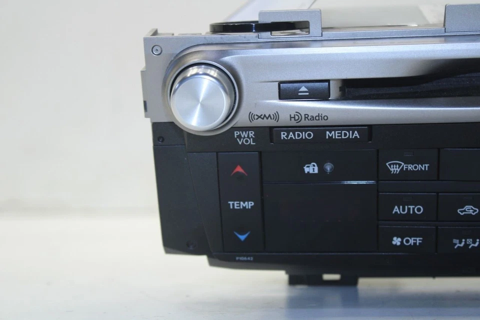 Lexus GS350 2014 navegación audio radio placa frontal panel de control con receptor Foto 3 de 4