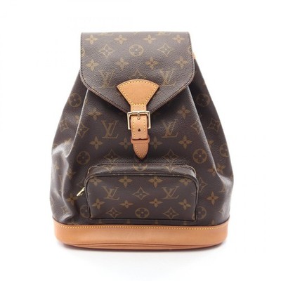 LOUIS VUITTON Montsouris MM Rucksack Backpack M51136 Monogram canvas Used LV