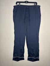 Ann Taylor Sleep Factory Women  s Medium Blue Pajamas