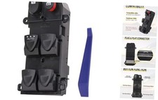 Power Master Window Switch Control Button Front Left Driver Side Compatible