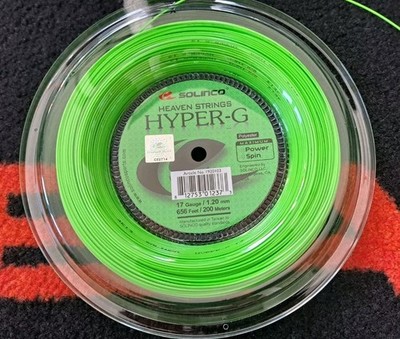 Tennissaite Solinco Hyper G, 12-Meter Set inkl. Versand
