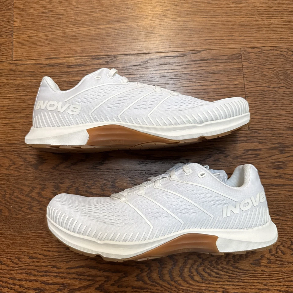 Inov-8 F-Fly 001152-WHGU Hombres Blanco Malla Atlético Entrenamiento Cruzado Zapatos, Talla 10 Foto 2 de 4