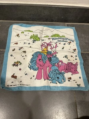Mio Mini Pony My Little Pony Fazzoletto Colombo Vintage 1987 Ottimo raro - Immagine 1 di 4