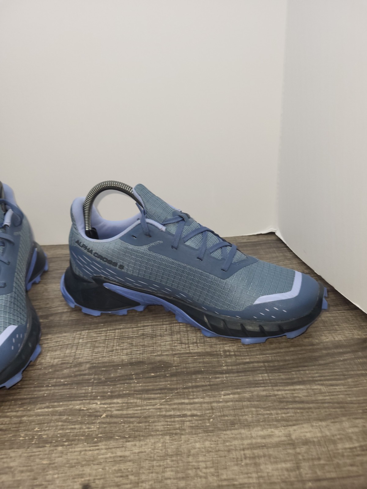 Scarpe da trail running Salomon Alphacross 5 blu donna taglia 8