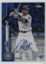 2020 Topps Chrome Rookie Auto Blue Refractor 109/150 Tim Lopes #RA-TL Auto 0v0