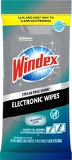 Windex Electronic Cleaning Wipes, Pre-Moistened Screen Wipes for TVs, Phones, an