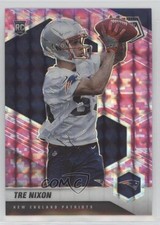 2021 Panini Mosaic Rookies Pink Camo Mosaic Prizm Tre Nixon #398 0g76