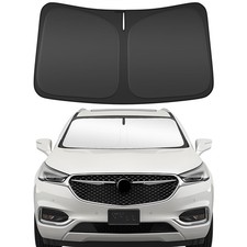 Windshield Sun Shade for Buick Enclave 2018-2024 Compatible Accessories-4 Lay...