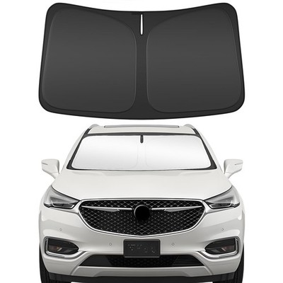 Windshield Sun Shade for Buick Enclave 2018-2024 Compatible Accessories-4 Lay...