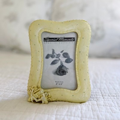 Vintage 1990s Special Moments Yellow Ballerina 3D Picture Frame Baby Ballet