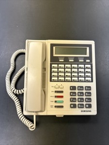 Samsung Business DCS 24B LCD Phone & Stand Prostar Office White