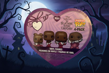 Funko Pocket Pop! The Nightmare Before Christmas Valentine's Box 4Pack Chocolate