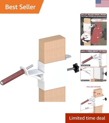 Lightweight T Post Target Holder with Adjustable Height for Shooting Practice