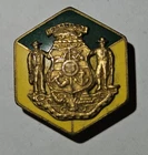 Original:  WW2 National Guard Military Police DI /crest SB Whitehead & Hoag