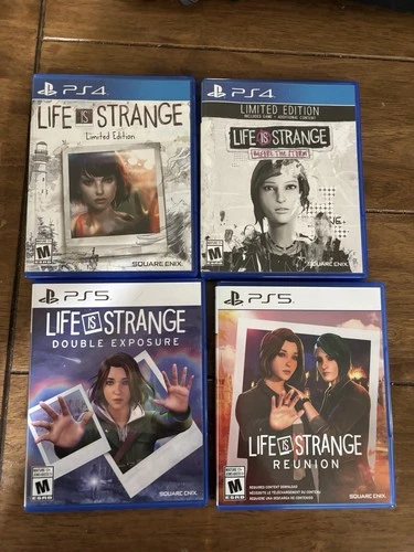 Life is Strange 4 Game Lot, Double Exposure Reunion - Sony PlayStation 4 And 5