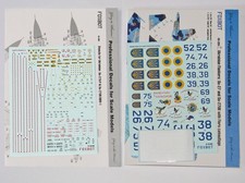 Foxbot 48-094T 1:48 Ukrainian Su-27 and Su-27UB/Flora camouflage/Stencils 48-093