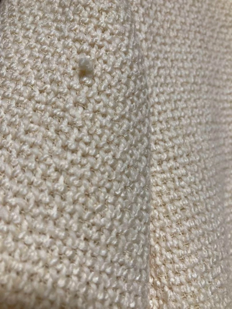Giacca donna CHANEL tweed avorio logo marca cocco metallo bottoni camelia autentica