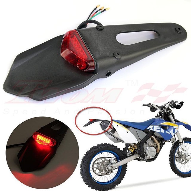 Off Road Dirt Bike Motorcycle Enduro Brake LED Tail Light For honda KT