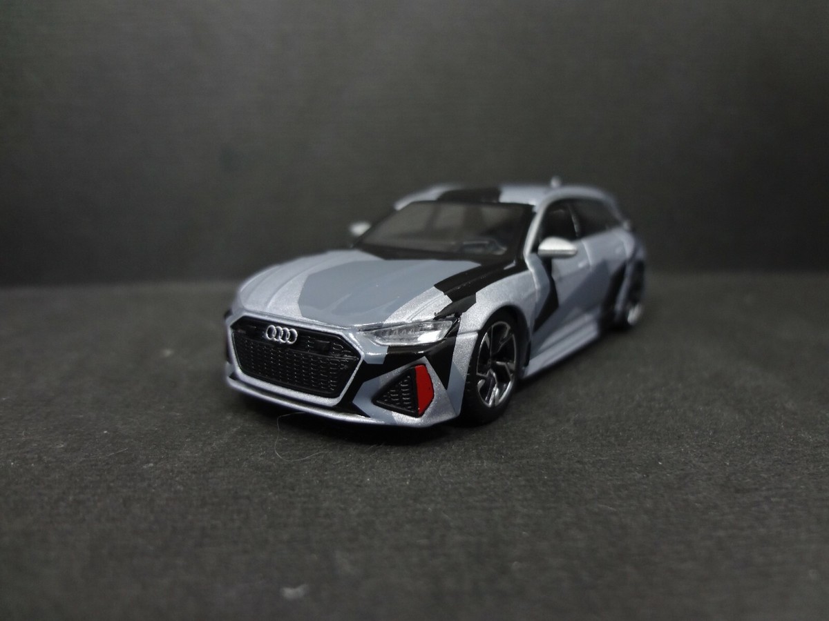 ミニカー MINI GT Audi RS 6 Avant Silver Digital s-l400.jpg