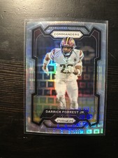 2023 Panini Prizm Darrick Forrest Commanders Card #296 Pandora /400 PWE QTY READ