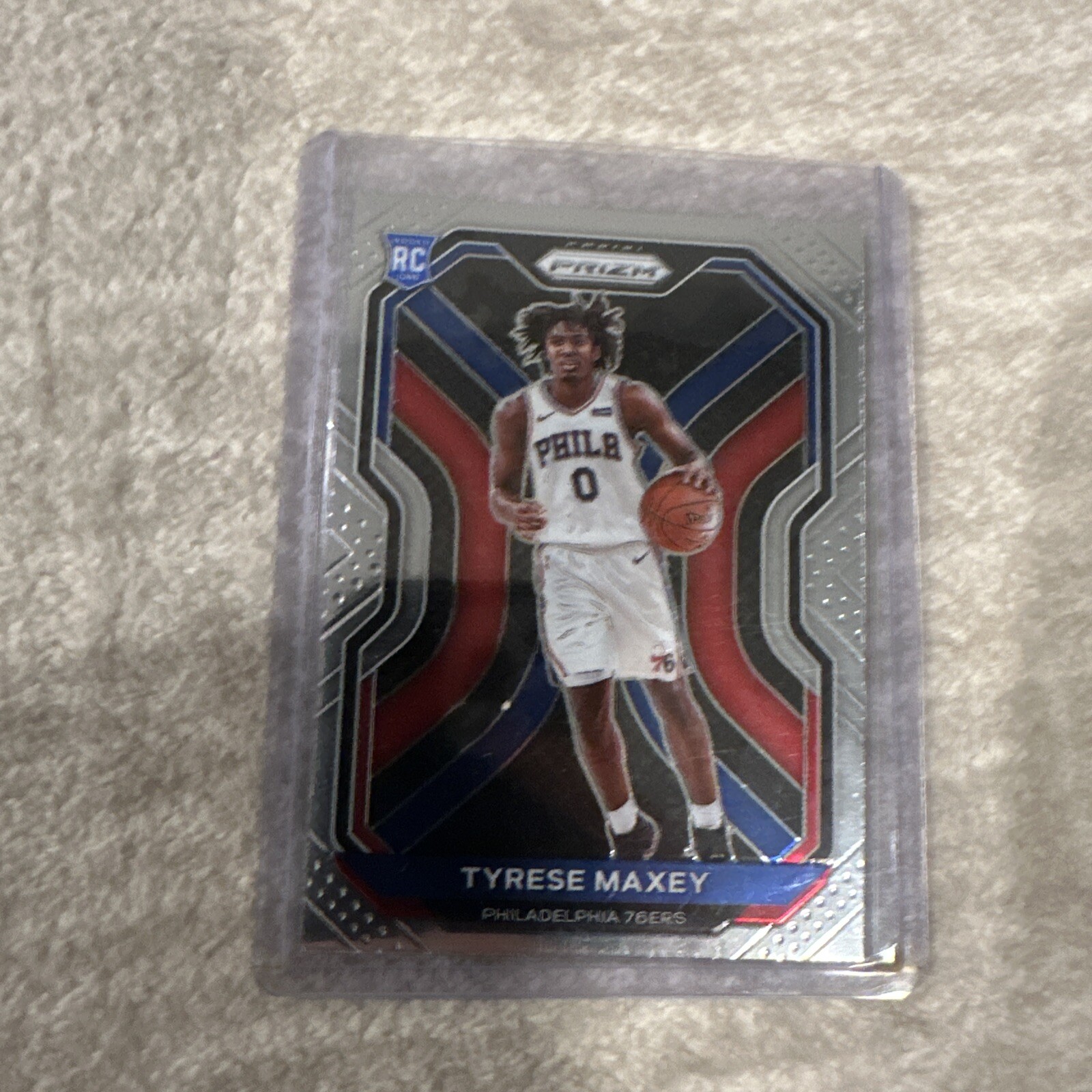 2020 Prizm Tyrese Maxey RC Rookie
