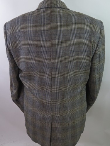 Loro Piana Italy Mens Pure Cashmere Glen Plaid Blazer Jacket Sport Coat 42 L EUC - Picture 5 of 17