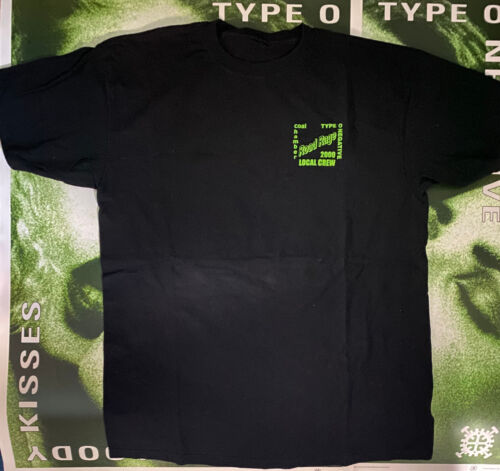 �️ TYP O NEGATIV ●️ 2000 LOKALE CREW XL SHIRT�✿️ FLEISCHFRESSER �● KOHLEKAMMER - Bild 1 von 1