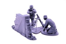 Artejaol Toy soldiers German Mortar Team WW2 SCALE 1:32 From FIERDAN Studio