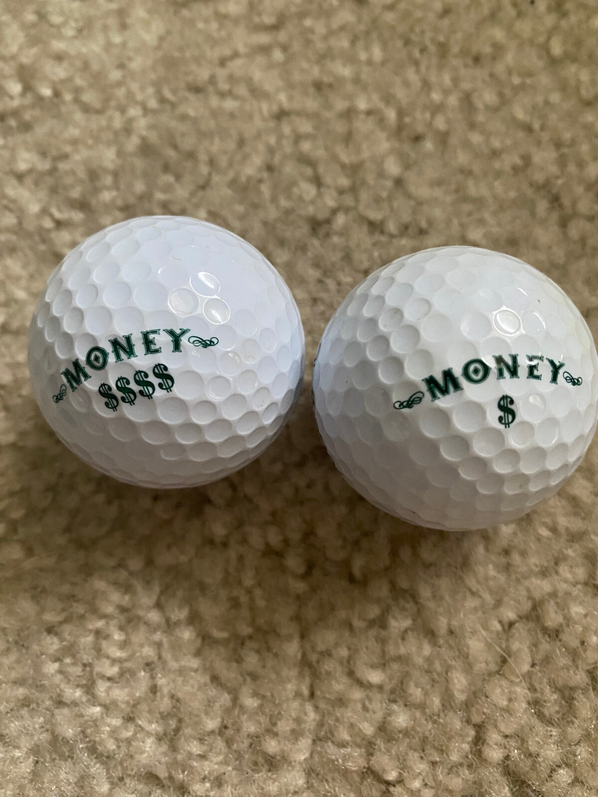Lot of 2 Money Golf Balls White Discontinued Slazenger AAAA eBay