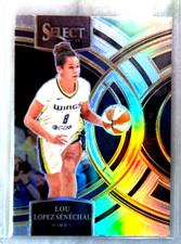 Lou Lopez Senechal 2024 Panini Select WNBA Premier Level Silver Prizm-#120 Wings