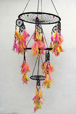 Black Large Handmade Dream Catcher