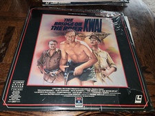 The Bridge on The River Kwai Laserdisc William Holden Alec Guinness