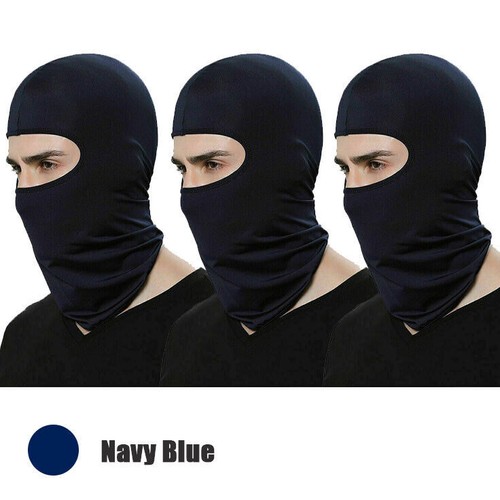 3 PCS Fashion Lycra Ski Face Mask Classics Moto Bike Balaclava Neck Hood Hat CA - Picture 40 of 51