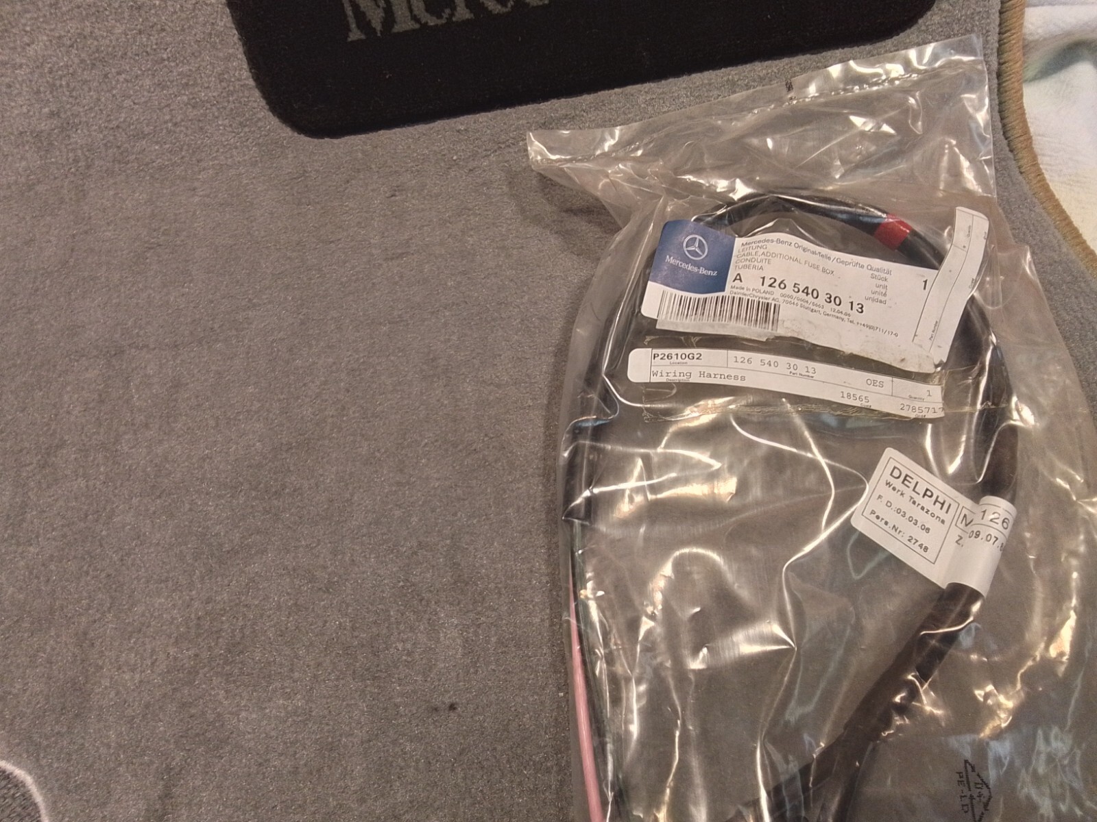 Mercedes Blower Fuse Harness 1265403013 | eBay