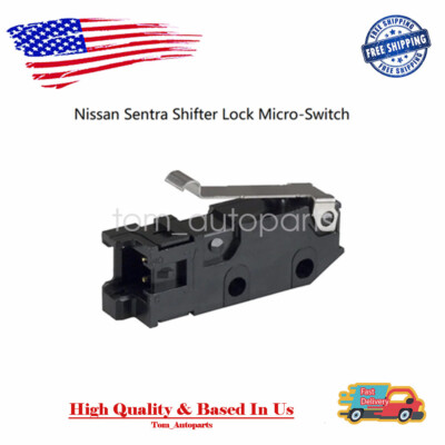 New Micro Switch Replaces for 2013-2017 Nissan Sentra Shift Lock Fix Shifter