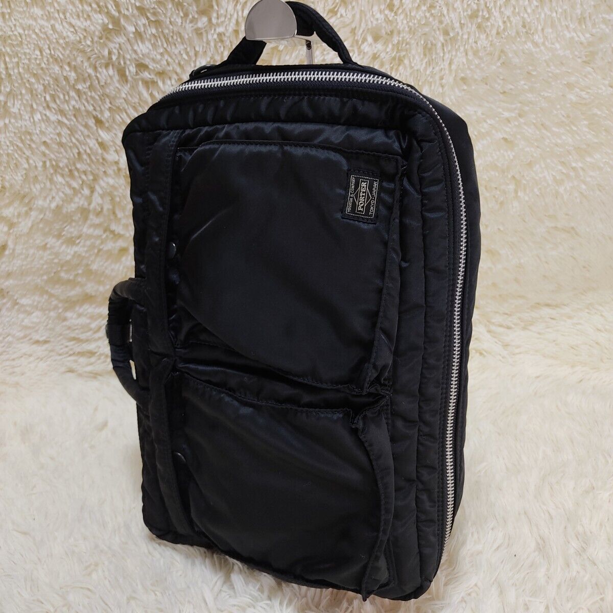 Porter Yoshida & Co Tanker 2WAY BRIEFCASE black backpack bag Porter Yoshida & Co Tanker 2WAY BRIEFCASE black backpack bag