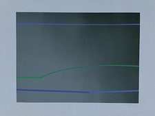 Cioni Carpi sérigraphie signée 1971 art abstrait art minimalisme abstract Italie