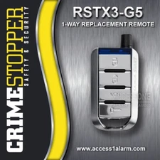 Crimestopper Cool Start ProStart RSTX3-G5 1-Way Remote Control FCC ID Q6WBT4312A