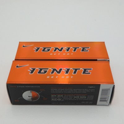NEW Discontinued Golf Ball Packs (6 Balls) Nike Ignite Get Hot Performance Golf