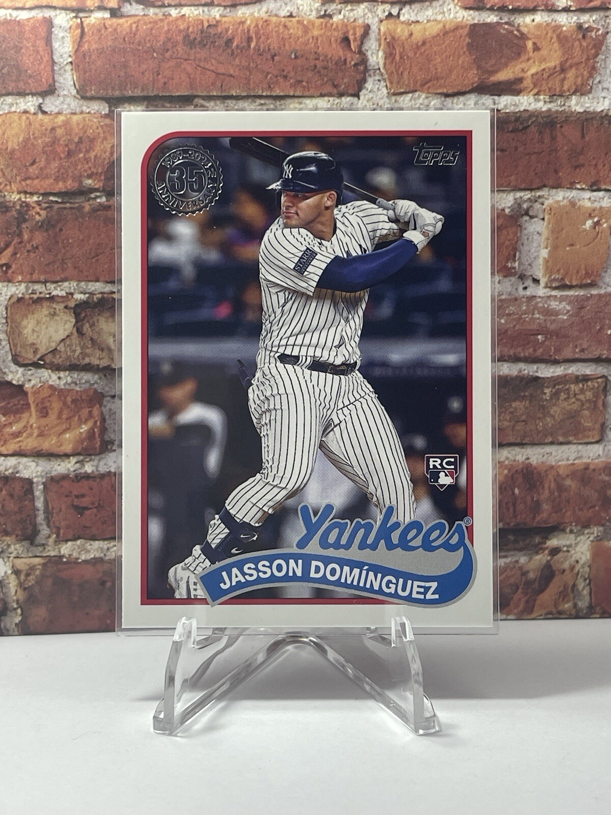 2024 Topps Series 2 1989 Topps Baseball Jasson Dominguez (RC) New York Yankees