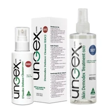 Demodex Solution Starter Kit for Face, Scalp, and Body - Combat Demodicosis