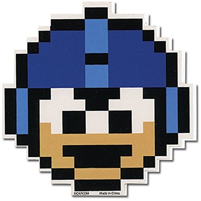 Capcom Megaman X 10 1Up Sticker (699858550715)