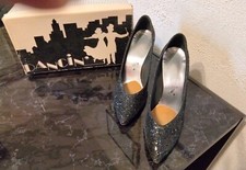 Vintage 1980's Beaded Heels