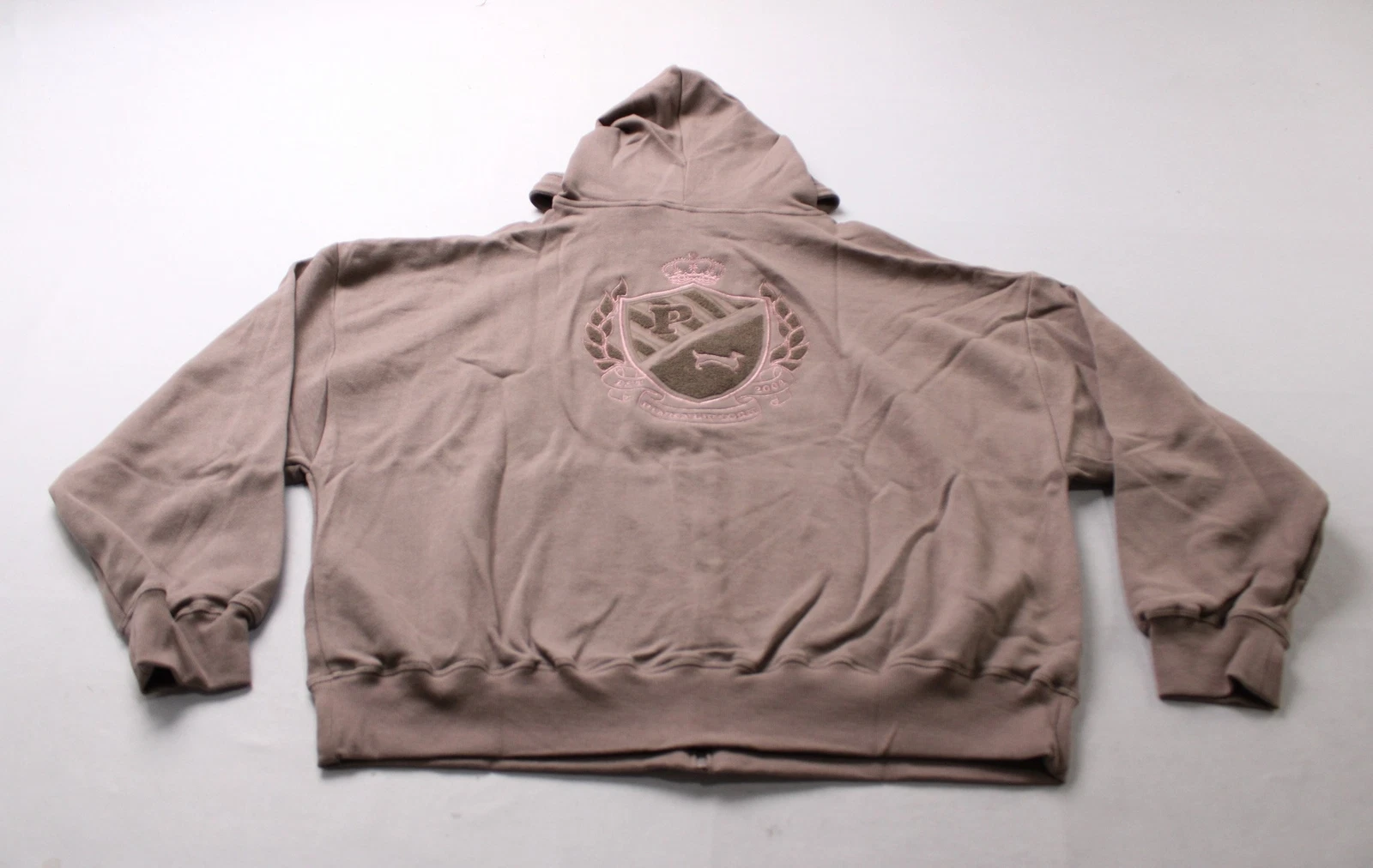 UNDERCOVER Felpa con cappuccio Victoria's Secret ROSA donna edera pile campus full zip EJ2 marrone grande