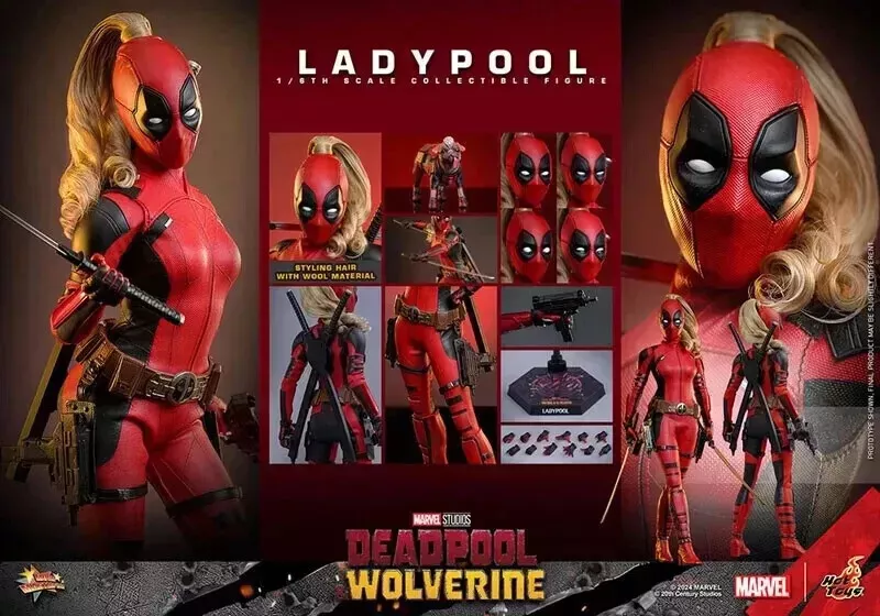 Hot Toys MMS747 Marvel Deadpool & Wolverine Ladypool 1/6 Scale
