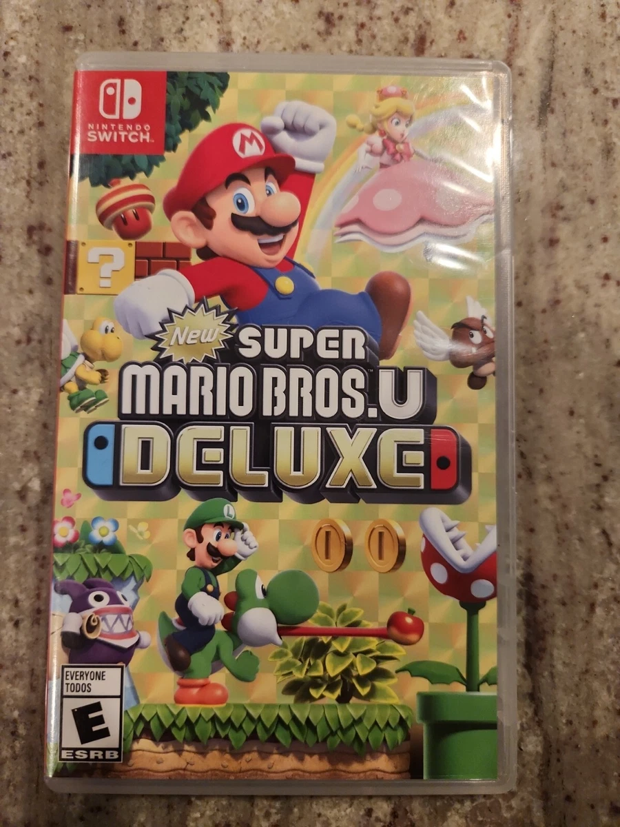 NO GAME - New Super Mario Bros U Deluxe - Nintendo Switch - Case & Artwork  Only | eBay